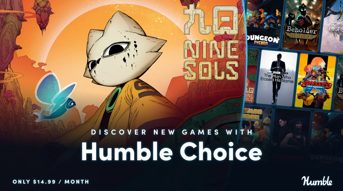 Humble Choice December 2025 - Nine Sols, Like a Dragon Gaiden & More