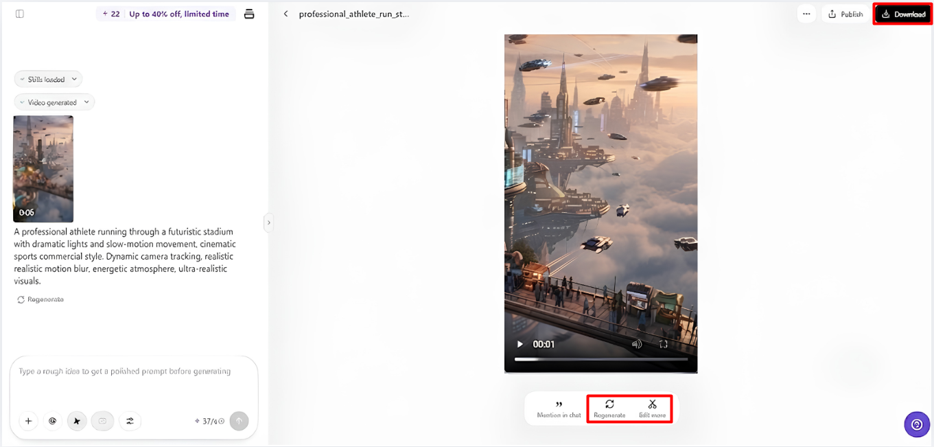 Build Color-Graded Content Professionally with Advanced AI Video Creation 7 image 2